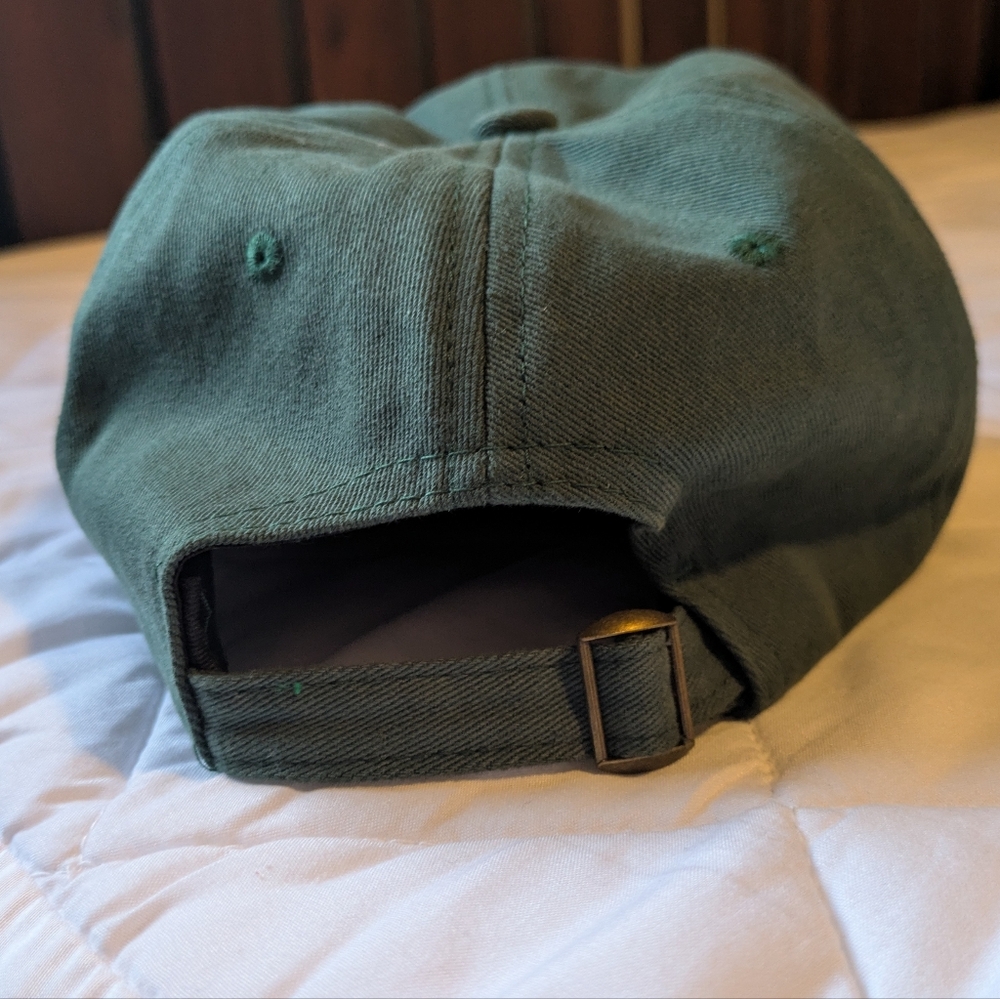 Dark Green "Less Meanies More Weenies" Ball Cap - Picture 4 of 6